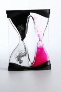 clock--design--sand-glass--pink