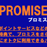 ポイントサービスなどの特典で、プロミスをさらにオトクに利用できる♪