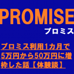 プロミス利用1カ月で5万円から50万円に増枠した話【体験談】